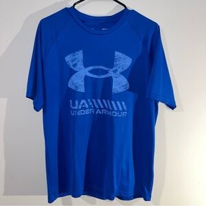 Under Armour Size LG Velocity Tee with Tonal Logo